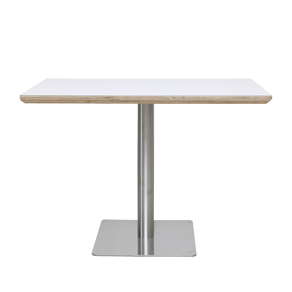 [포커스인가구] 화이트 자작 직사각 테이블 (W1000)